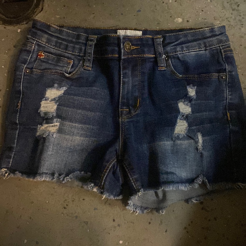 Husdon size 16 blue jean shorts